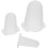 12Pcs Durable White Silicone Covers for Piping Tips Home Cake Baking 2
