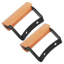 2Pcs Beechwood Pot Handles Kitchen Replacement Side Handles