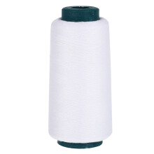 filato poliestere sbiancato 3000 yarde per cucire bianco