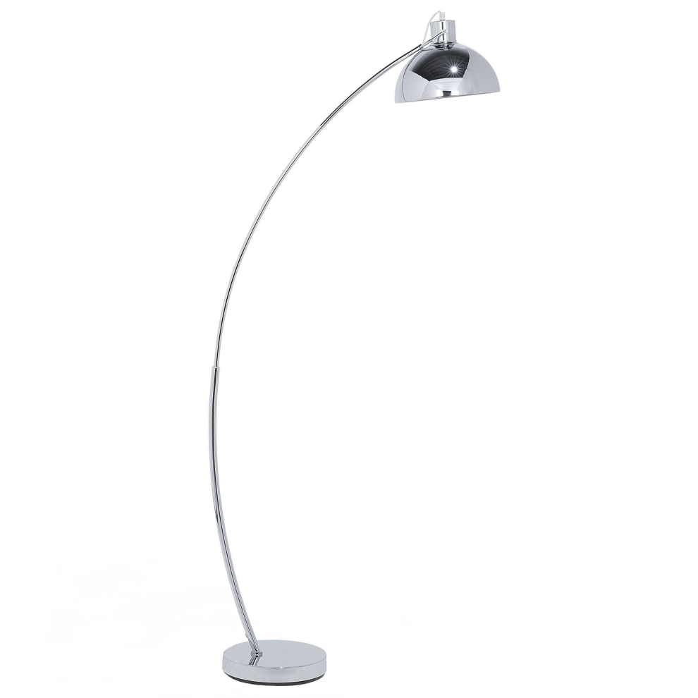Floor Lamp DINTEL Metal Silver