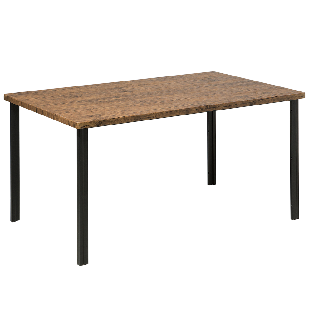 Dining Table LAREDO Dark Brown 150 cm 90 cm