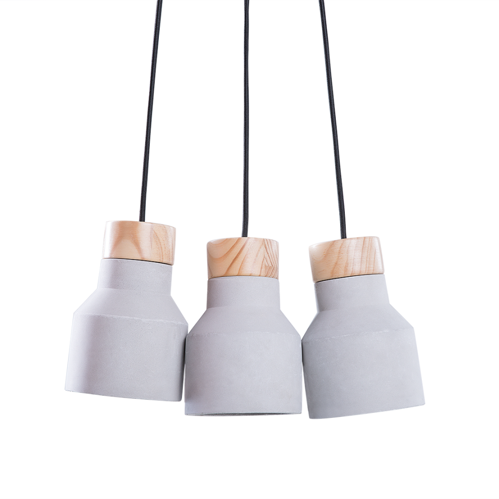 Pendant Lamp BAHT Concrete Grey