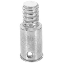 Aluminum Alloy Threaded Tip Adapter Rod End For Brooms Mops 20.4mm