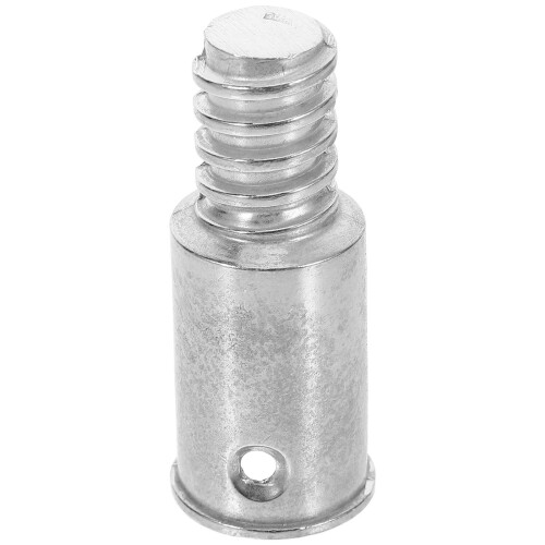 Aluminum Alloy Threaded Tip Adapter Rod End For Brooms Mops 20.4mm