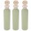 3Stk Flüssigkeitsbehälter Grün - Duschgel, Shampoo, Lotion, Langlebig 2