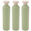 3Stk Flüssigkeitsbehälter Grün - Duschgel, Shampoo, Lotion, Langlebig 3