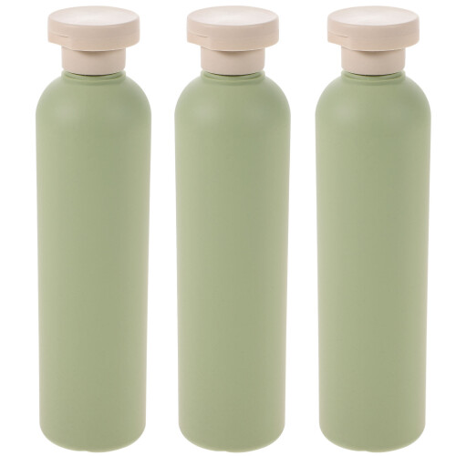 3Stk Flüssigkeitsbehälter Grün - Duschgel, Shampoo, Lotion, Langlebig 2
