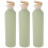 3Stk Flüssigkeitsbehälter Grün - Duschgel, Shampoo, Lotion, Langlebig 10