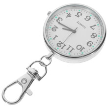 Orologio Da Tasca In Metallo Con Portachiavi Per Uso Femminile