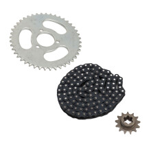 ATV T8F 13T Front Sprocket & 116 Link Chain Kit for Mini Bikes Durable Steel
