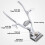 tagliacapelli manuale in acciaio inox per capelli e barba, 1 pezzo 7