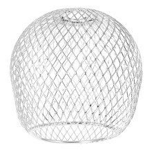 1Pc Metal Lampshade Silver Light Shade Decorative Lamp Cover