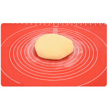 Food Grade Silicone Baking Mat for Kneading Rolling Red Non Stick