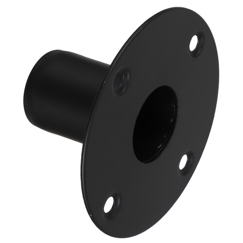 1Pc Metal Speaker Mount Stand Black Iron Holder Base Stable Bracket