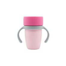 WeeSprout Baby Training Cup - Silicone Sippy Cup with Handles - Transition Spill-Proof Toddler Cup