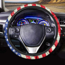 GLENLCWE Amerikansk Flag Auto Ratdæk Non-Slip Universal til 15 tommer