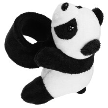 braccialetto schiocco a tema giungla con animali peluche per bambini