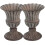 2 Pezzi Vaso Decorativo In Ferro Per Cimitero E Piantante 1