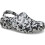 Crocs (, ) Crocs Classic Confetti EVA Black/White Clogs 1