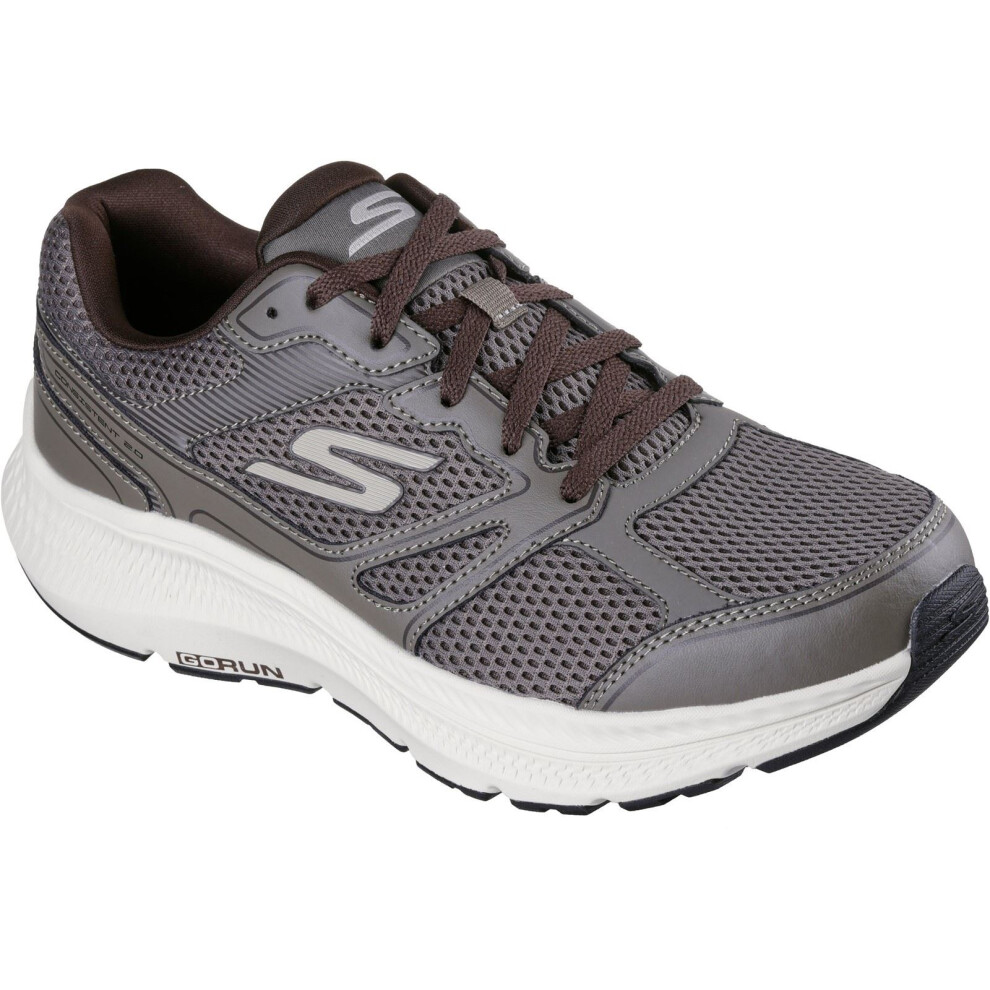 Skechers (, ) Go Run Consistent 2.0 Mapleton Leather Men's Brown Trainers