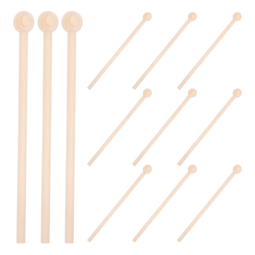 12 martelli in legno per xilofono e glockenspiel