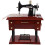Vintage Naaimachine Muziekdoos Model Formaat 1