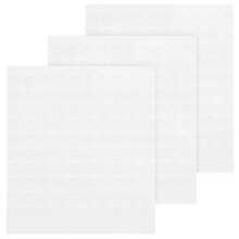 300pcs transparent double-sided adhesive dots round waterproof