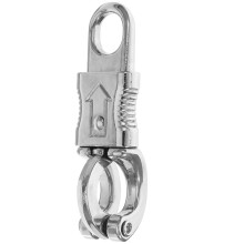 gancio equestre 102 mm con occhio fisso e fibbia paracord