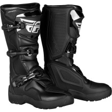 Botas de enduro Fly Racing Maverik LT (Negro/Negro LT, 7)