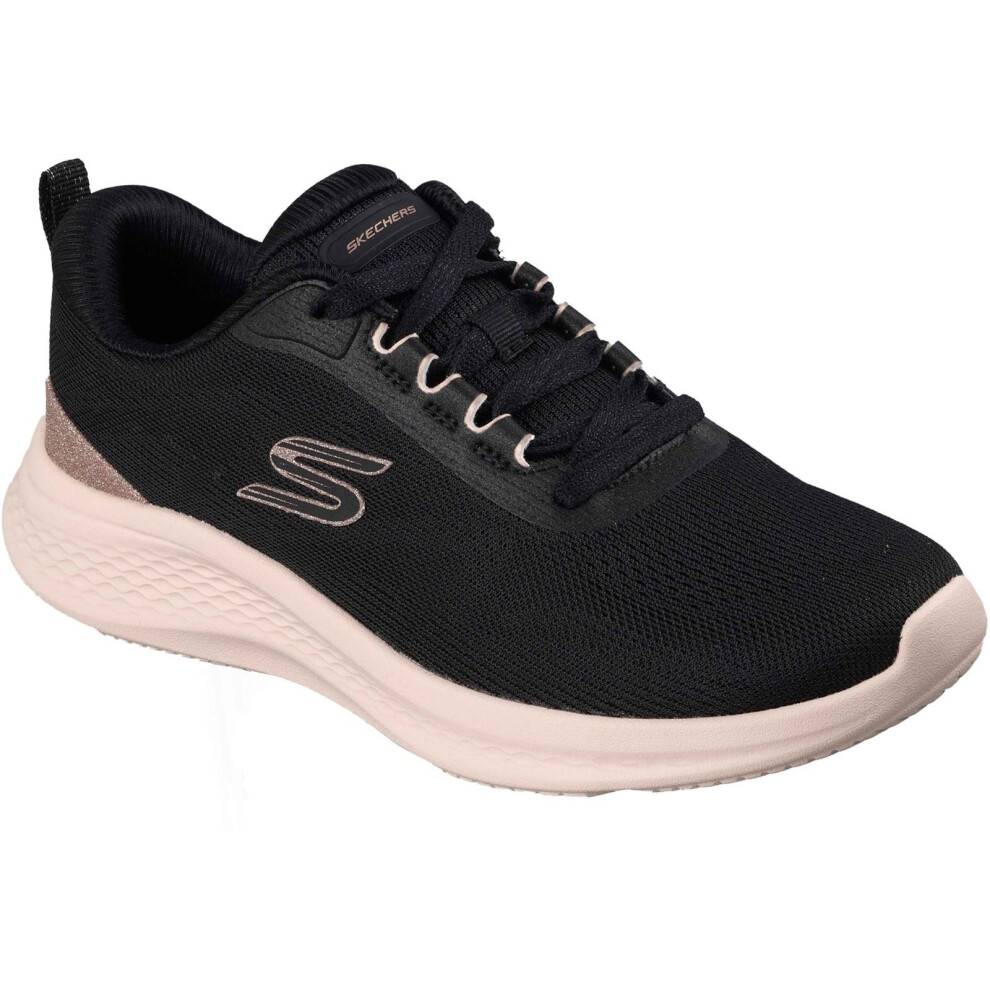 Skechers (, ) Skech-Lite Pro 2.0 Polyester Women's Black/Rose Trainers Gold