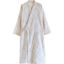 Japonské dámske župany, bavlnené kimono, župany, yukata, pyžamá, dlhé voľné, pohodlné, župany, pyžamá, kúpeľňové zábaly