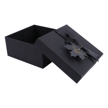 Zwarte Opbergdoos Geschenkverpakking Party Geschenkdoos Met Lint