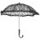 1Pc Vintage Black Lace Parasol Bridal Stage Performance Accessory 1