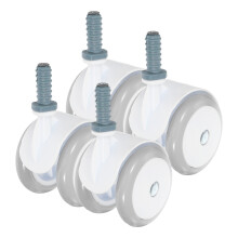 4 Stuks Stille Universele Baby Peuter Loopwagen Vervangingswielen