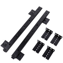 Keyboard Uitschuifbare Lade Zwart 1 Paar