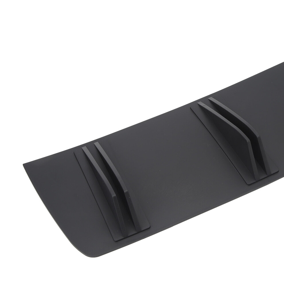 83Cm Rear Bumper Lip Diffuser 2Pc Black 7340572918598