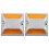 2 stuks retroreflecterende opritmarkeringen (willekeurig model) 1