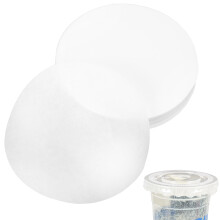 500 vel koffiebeker afsluitpapier, anti-spat, rond ontwerp