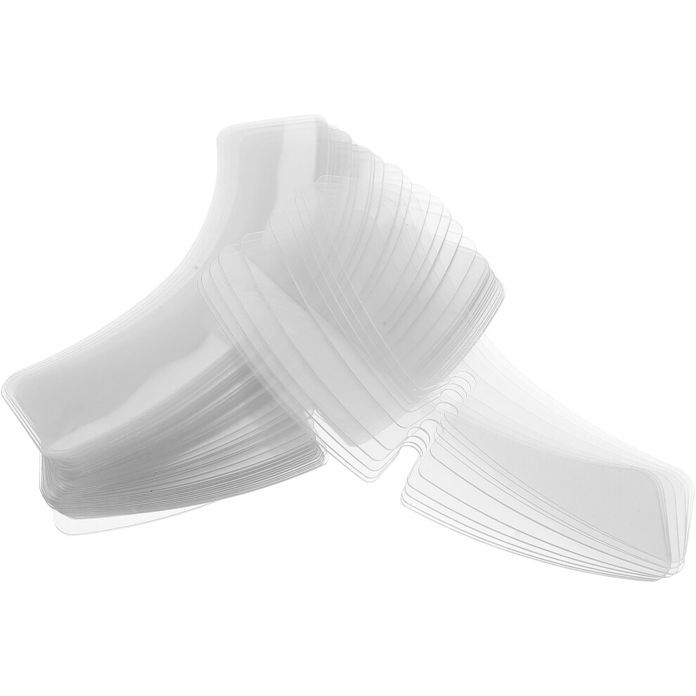 100 Pezzi Supporti Per Colletto Camicia In Plastica