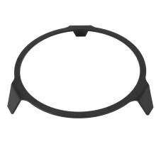 Cast Iron Wok Stand Rack Anti Slip Design Burner Grate Wok Support Ring Matte Enamel Cast Iron Universal Wok Ring For Gas Stove Stabilize When Cooking