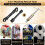 3-In-1 Plumbing Tool Angle Stop Wrench Set with Compression Socket Puller Tool, Water Pipe Wrench for Installing Angle 3