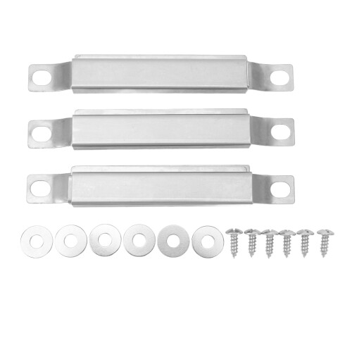Stainless Steel BBQ Crossover Tubes 3Pcs