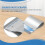 Stencil Scraper Paste Squeegee Scraping Board Tin Solder Paste Knife Steel Mesh Scraper Square Cut Blade 10 cm 2