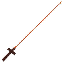 kruis hanger auto spiegel decoratief houten ornament hangend sieraad