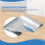 Stencil Scraper Paste Squeegee Scraping Board Tin Solder Paste Knife Steel Mesh Scraper Square Cut Blade 20 cm 2