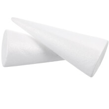 2Stk Kegel Weiß DIY Bastelset Für Kinder