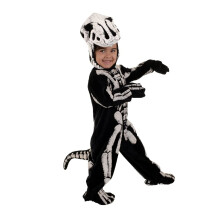 UNDERWRAPS drenge T-rex Skelet - Fossil Kostume, Sort/Hvid, Medium 18-24M US