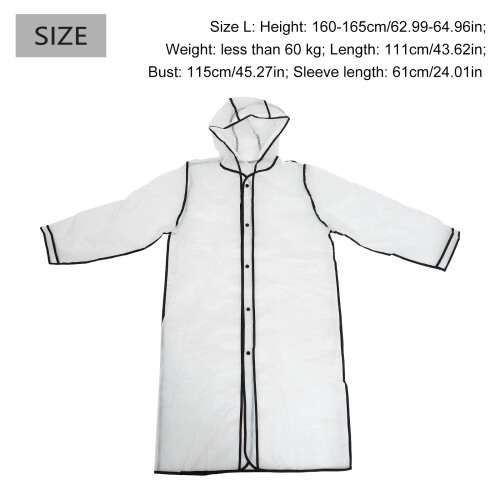 Long Regenbekleidung Schutzmantel S 1