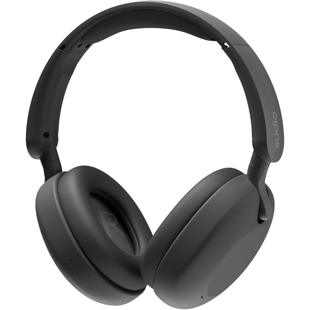 Sudio K2 True Wireless Anc OverâEar Headphones Hybrid Anc Bluetooth 60H Black 817427028278