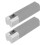 2Pcs Grey Blind Cord Knobs Weights for Outdoor Indoor Blinds 7